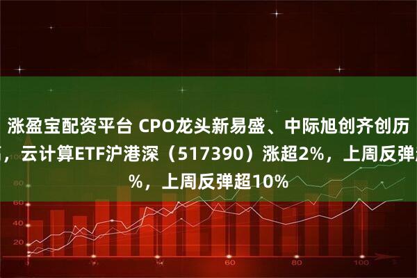 涨盈宝配资平台 CPO龙头新易盛、中际旭创齐创历史新高，云计算ETF沪港深（517390）涨超2%，上周反弹超10%